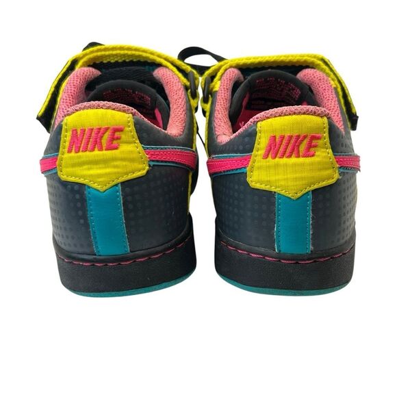2009 NIKE 8.5 LOW 2009 SKATE sneakers WOMEN BLACK BLUE PINK  SHOES 366409-061 - Picture 13 of 16